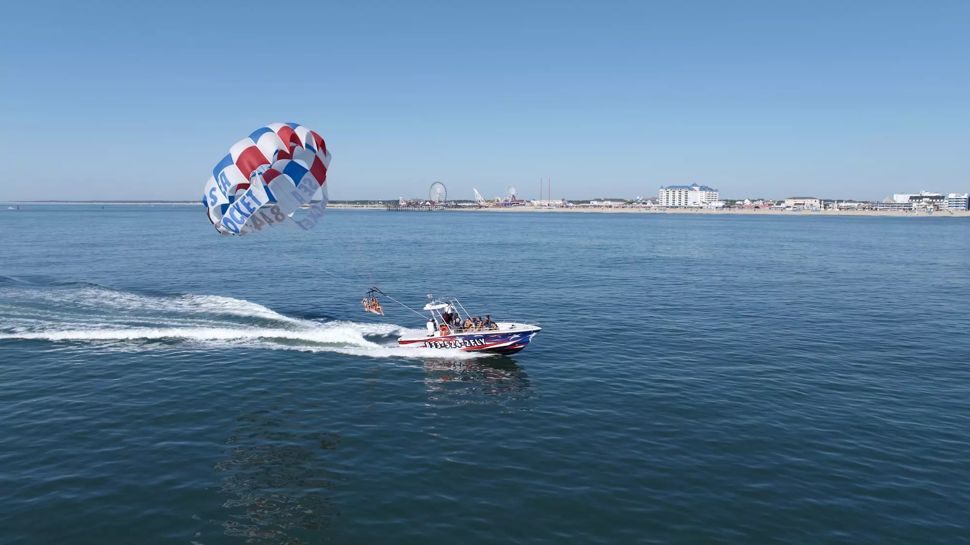 Glide Solo, Paired or in Tandem with a Parasailing Adventure!
