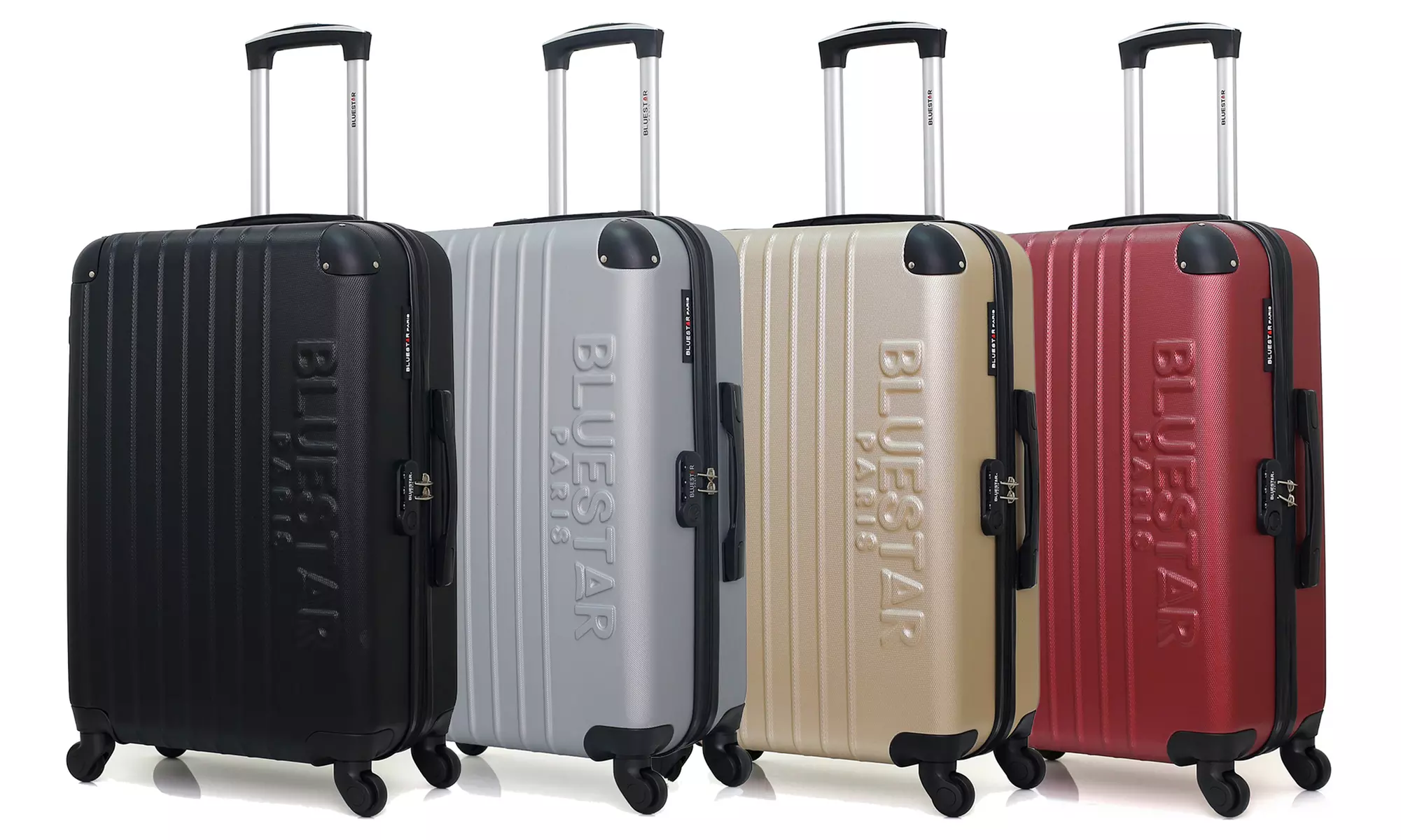 Valise week-end "Bucarest" de Bluestar avec 4 roues pivotantes, coloris au choix et livraison gratuite - Primary Image