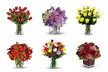 Same-Day Delivery Deal: Long-Stem Roses Bouquets with Vase and Standard Delivery Included – Blooms Today (Up to 70% Off) - Image 2