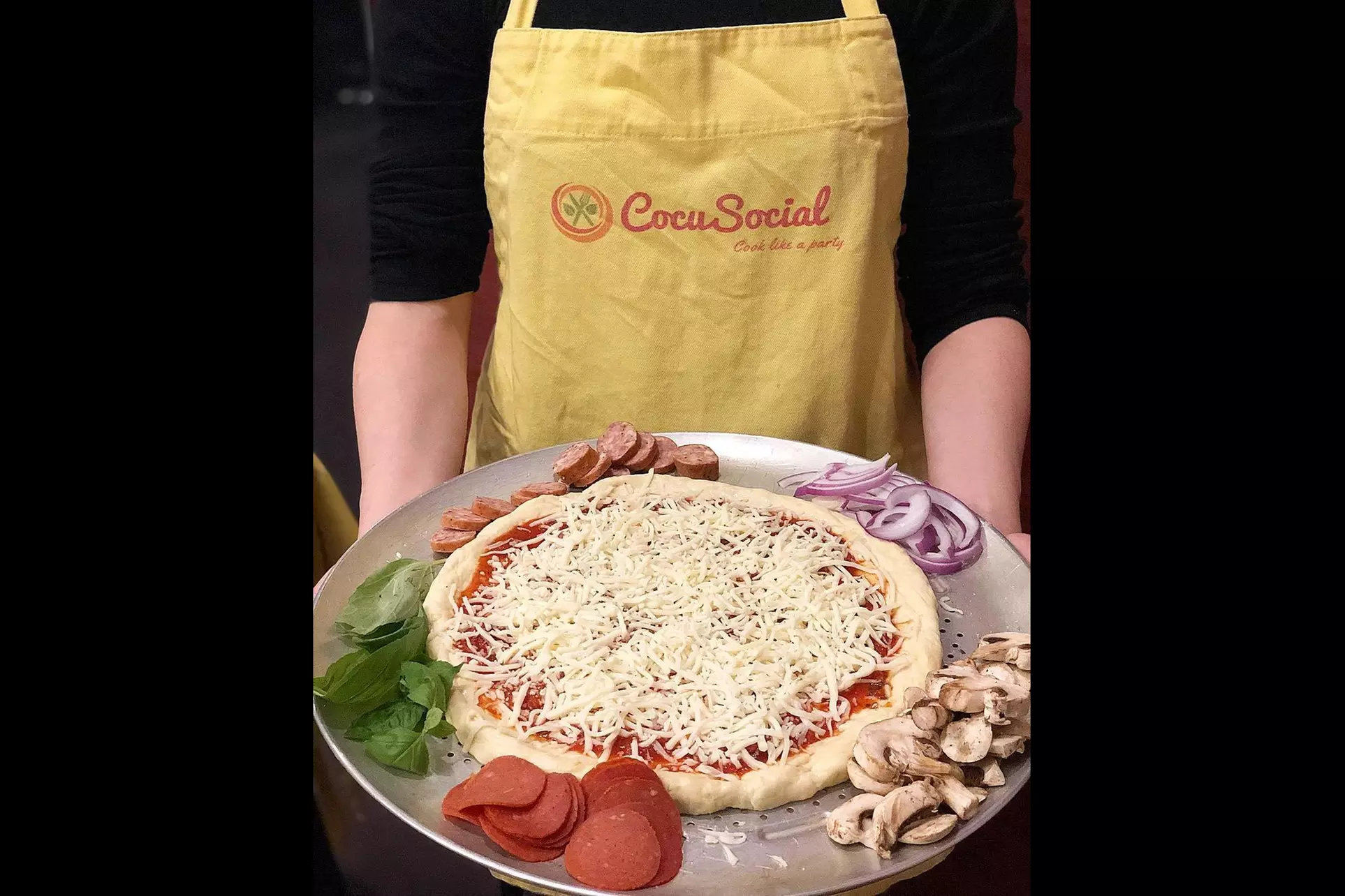 Gourmet Pizza Making Class for One or Two by CocuSocial – Craft Dough, Toppings & Bake  (Up To 37% Off) - Primary Image
