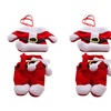 Image 7: 3 Packs Christmas Wine Bottle Bags / Santa Claus Cutlery Set