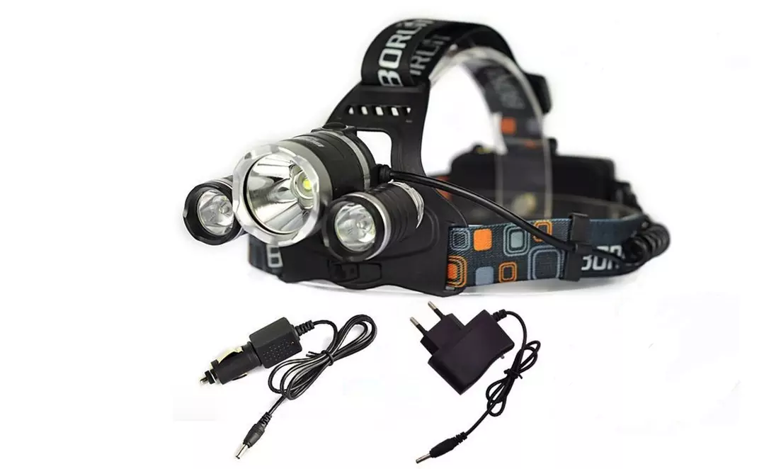 1x oder 2x Boruit Insane LED-Stirnlampe inkl. Versand - Second Medium