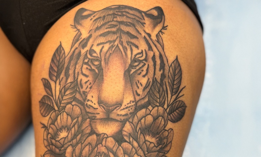 Image 3: Create Art on Your Skin with a Half/ Full Day Tattoo Session