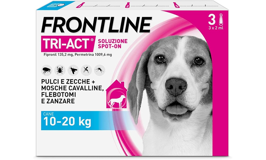 Image 2: Fino a 12 pipette Frontline Tri-Act® Spot-on per cani