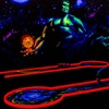 Image 2: 3D-Schwarzlicht-Minigolf inkl. Leihbrille für bis zu 4 Personen