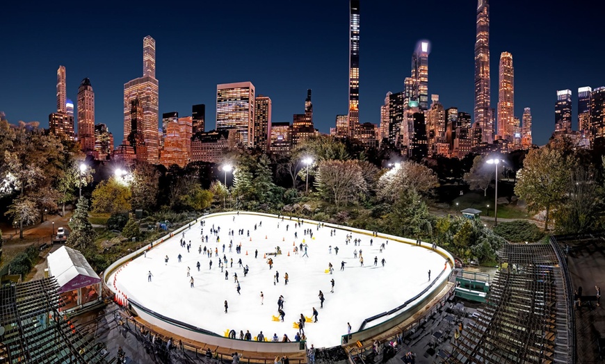 Image 3: New York City: Ice Skating at Wollman Rink with Skate Rental