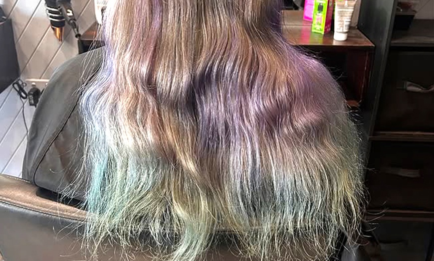 Image 4: HairCut, Blow Dry & Hot Scissors or Ladies Style, Root Touch or Botox