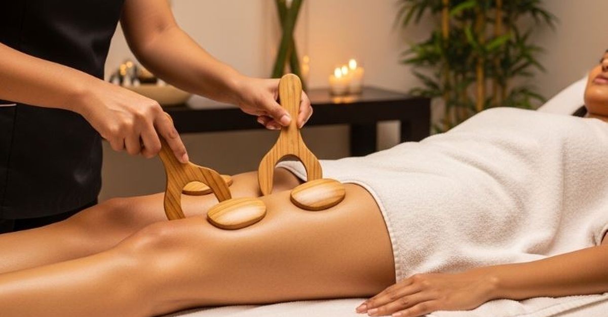 Sesiones de maderoterapia con presoterapia en Madrid