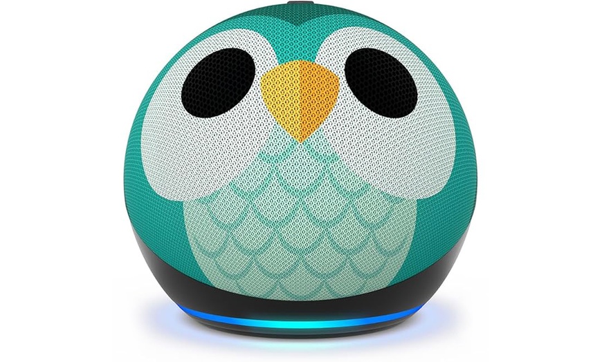 Image 8: New Amazon Echo Dot (5th Gen) Smart Speaker - Improved Audio, Alexa Voice Control