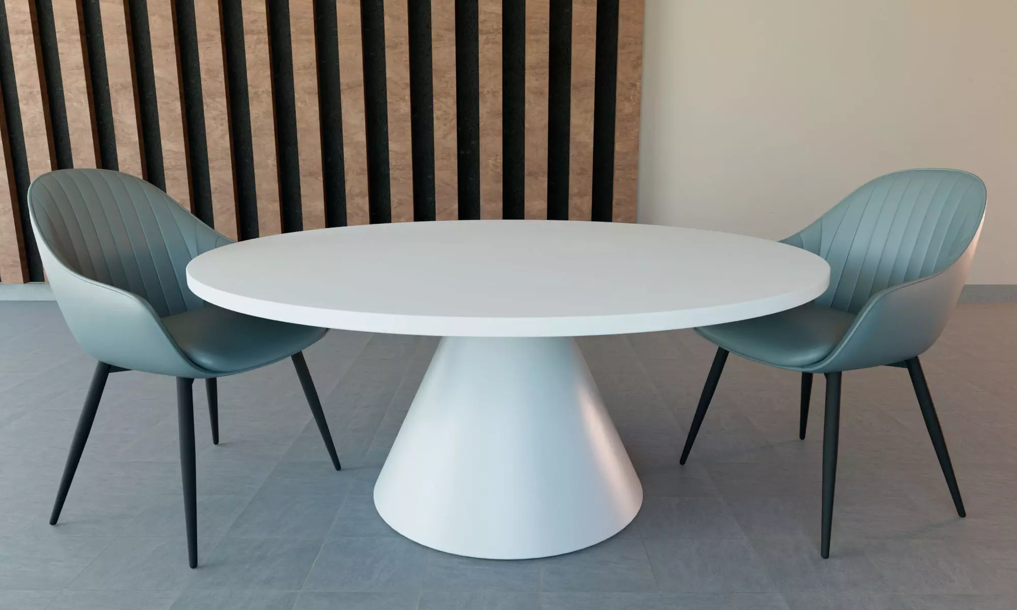 Tavolo da pranzo rotondo Artù di Frankystar