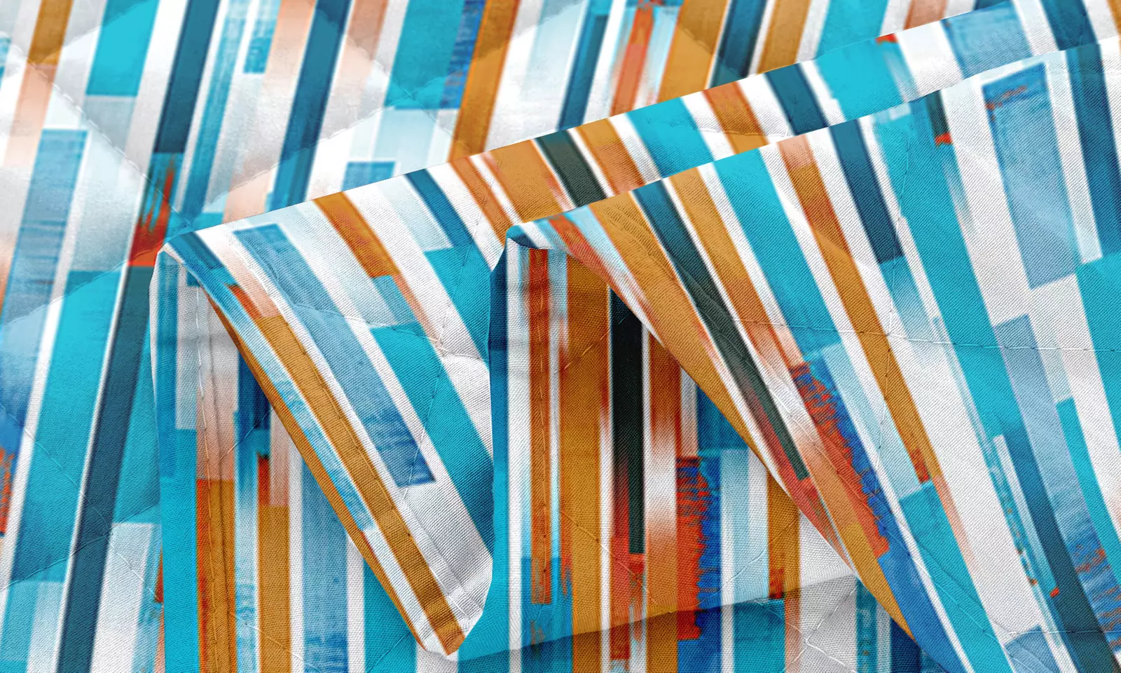 Tweezijdig bedrukte deken