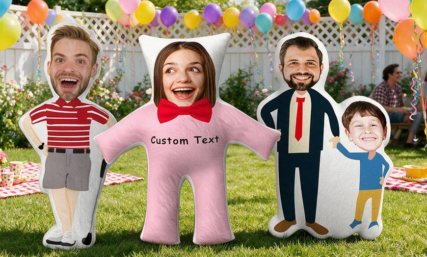 Image 10: Up to 75% Off Personalized Face Pillows from Justyling