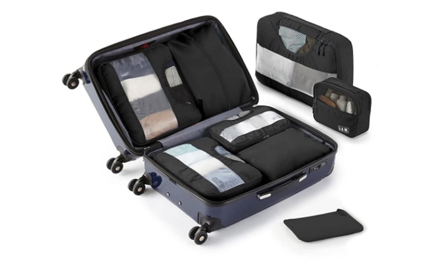 Image 15: 8-Piece Suitcase Compression Packing Cubes