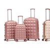 Image 1: Set of Three Hard Shell Suitcases