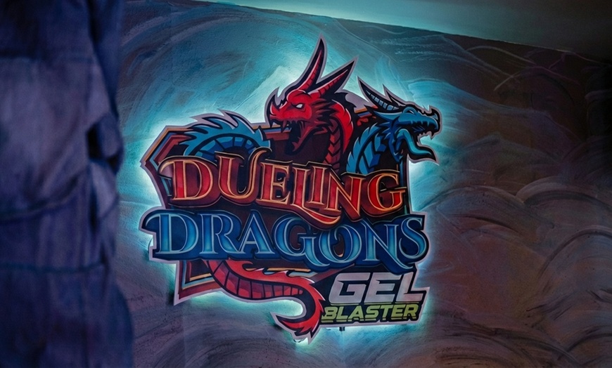 Image 2: Dueling Dragons Nexus Gel Blaster Admission - Valid Only on Weekends