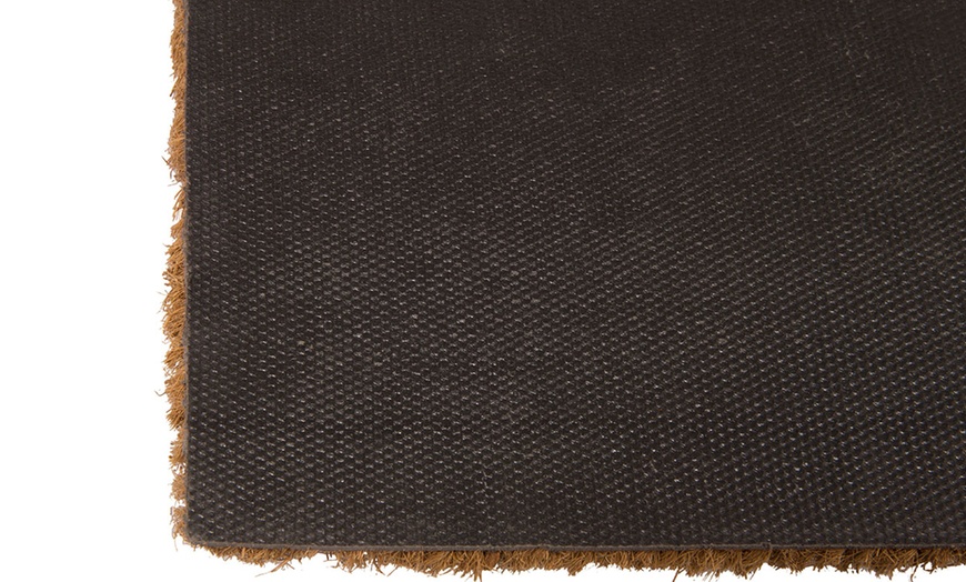 Image 13: Zerbino in cocco, con retro antiscivolo