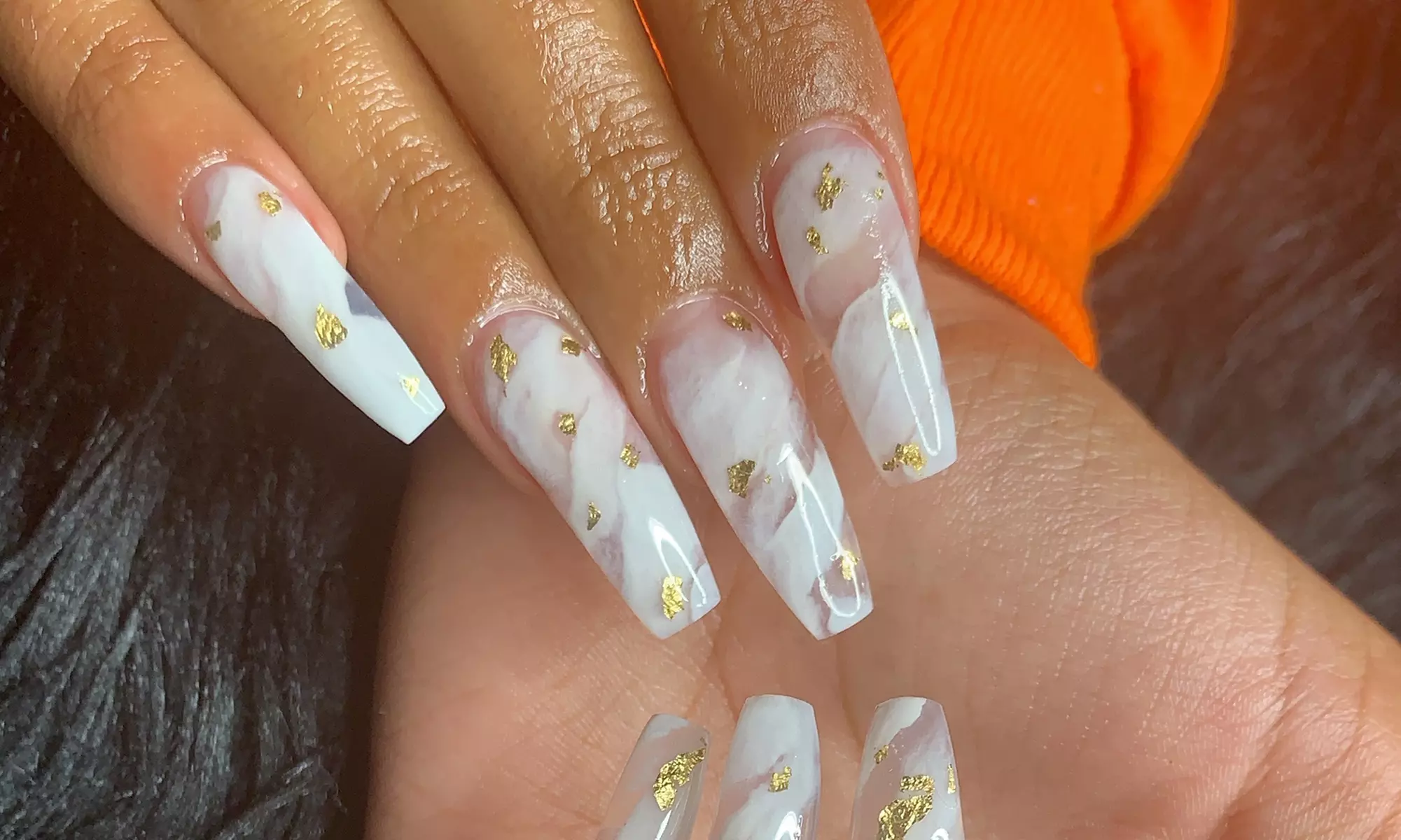 Gel X Nails with Designs or No-Chip Manicure with Optional Pedicure
