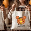 Image 8: Personalisierbarer Sammel-Korb oder Tasche im Halloween-Design