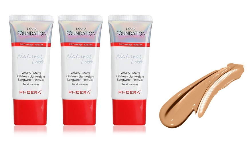 Image 19: Phoera Velvety Matte Lightweight Liquid Foundation