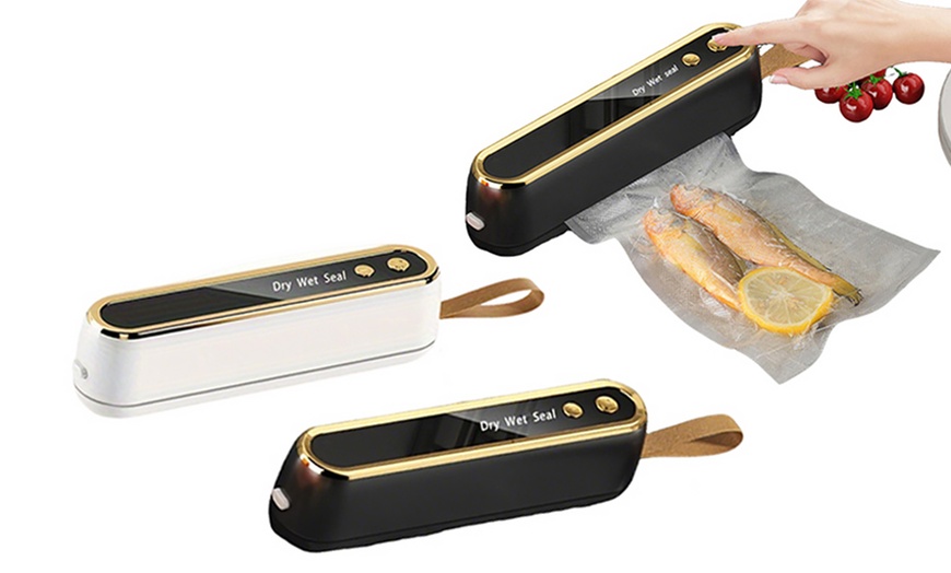 Image 2: Cordless Vacuum Sealer Machine