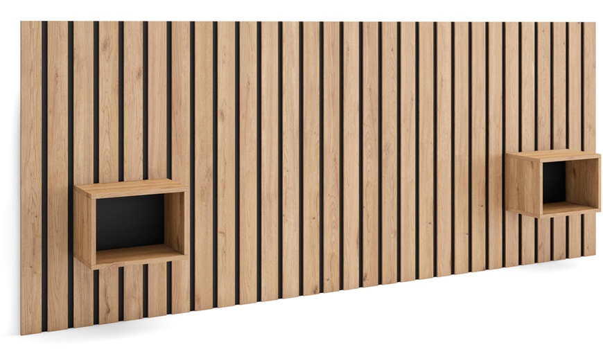 Image 9: Tête de lit en bois