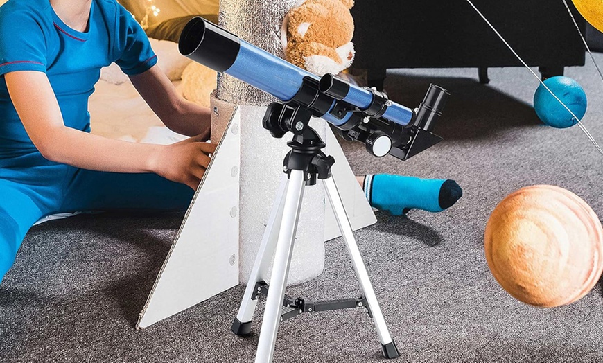 Image 13: Portable 32X Magnification Astronomical Telescope