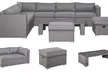 Outsunny Six-Seater Rattan-Effect Corner Sofa Set - Image 2