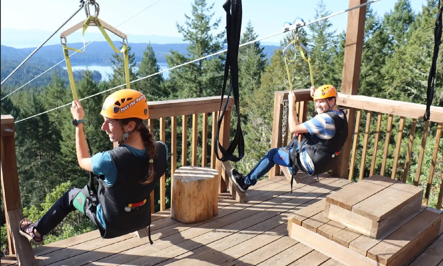 Enjoy The Big Zip Experience with Adrena LINE Zipline Adventure Tours