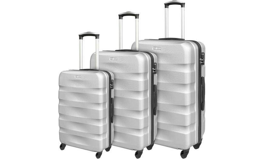 Image 3: Set da 3 valigie da viaggio in abs
