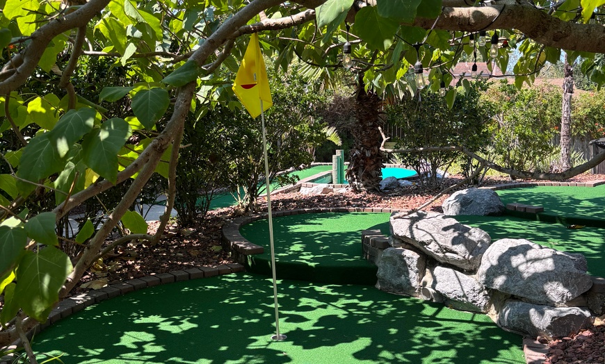 Image 10: Swing into Fun: 18-Hole Round of Mini Golf with Sodas and Ice Cream