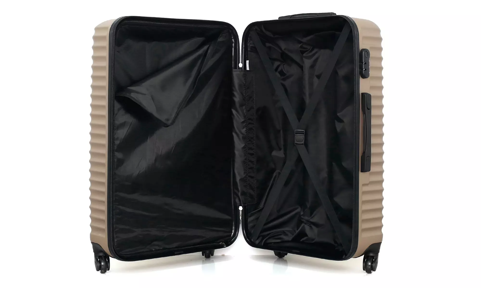 Wave Paris und Hero mittelgroßer, großer oder 3er-Set Reisekoffer