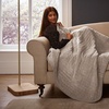 Image 14: Silentnight Luxury Heated Throw, Energy-Efficient Fleece Comfort