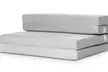 4" Foam Folding Mattress Sofa Bed Floor Mat with Handles (Twin or Full) - Second Medium