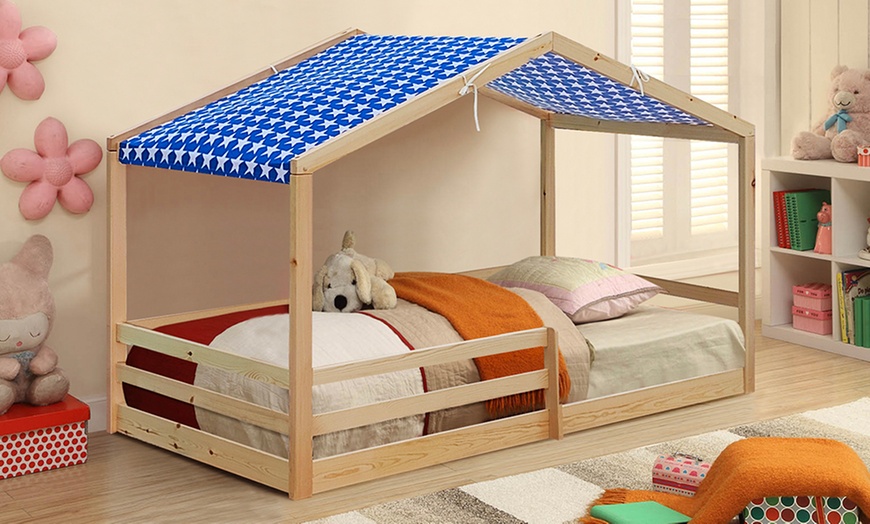 Image 7: Crewkerne 3ft Wooden House Style Bed