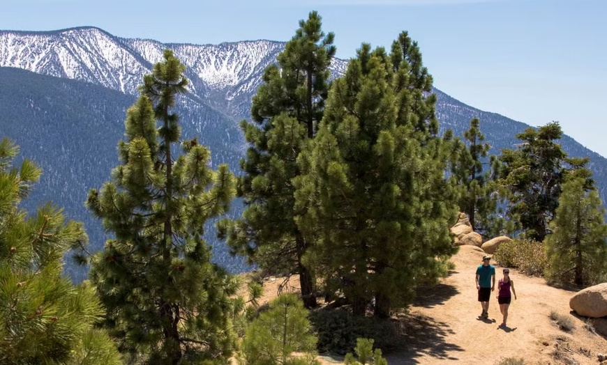 Image 2: Relax by the pool with lake views and mountain breezes