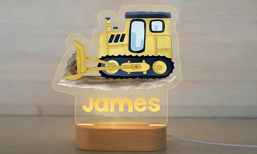 Image 10: One or Two Custom Kids' Night Light from Justyling