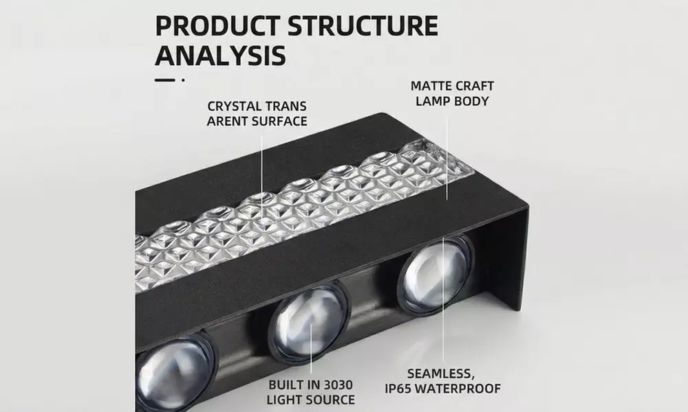 ABS Outdoor Water-resistant Wall Lamp