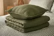 Silentnight Supersoft Quilted Bedspread or Cushions - Second Medium