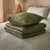 Image 3: Silentnight Supersoft Quilted Bedspread or Cushions