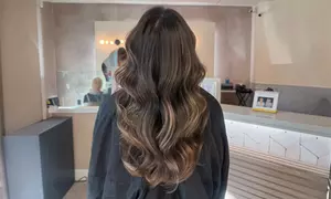 Style Your Look with Expert Haircuts with Partial or Full Highlights in a Serene Atmosphere (Up to 63% Off)