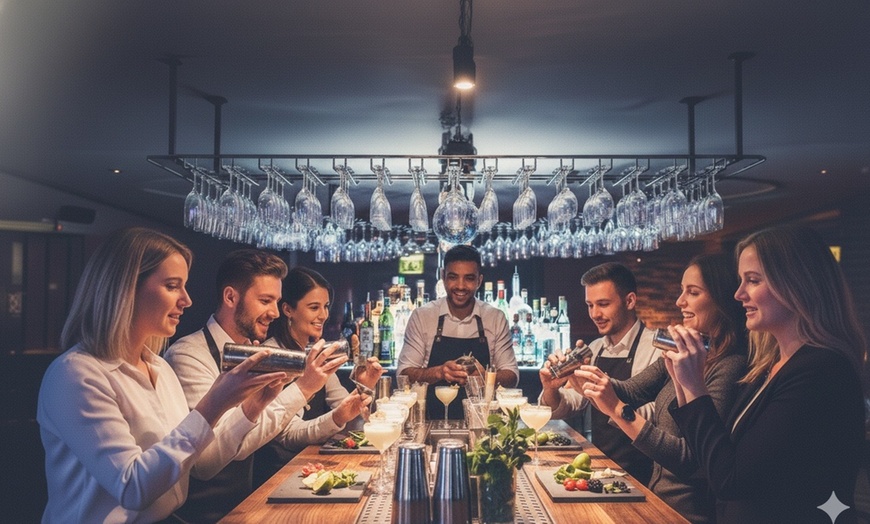 Image 1: Cocktail Masterclass Experience for 1–8 People