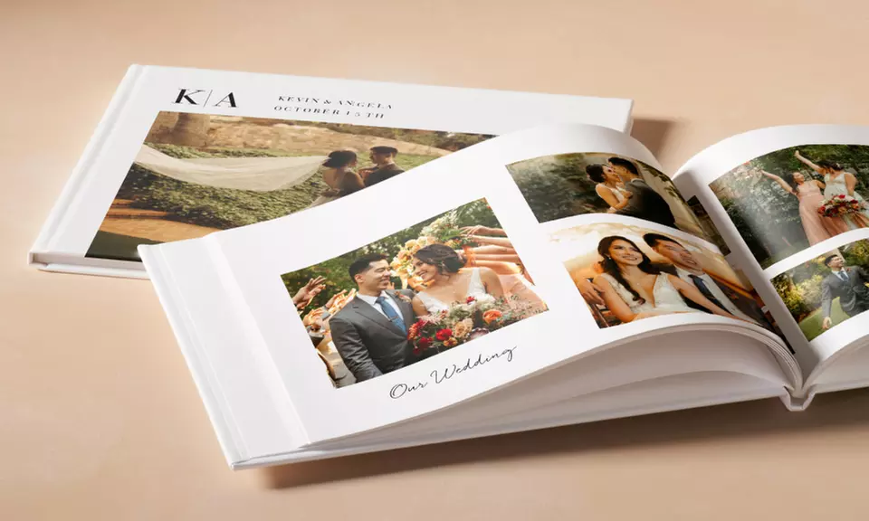 Custom Wedding Photo Books from Shutterfly