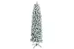 7.5ft Pencil Flocking Christmas Tree - Second Medium