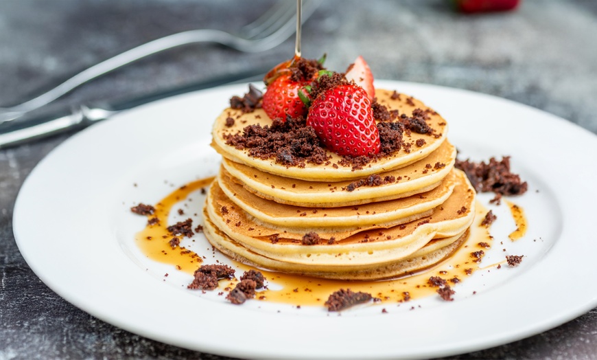 Image 1: Breakfast Buffet with Free-Flowing Coffee & Juices for All