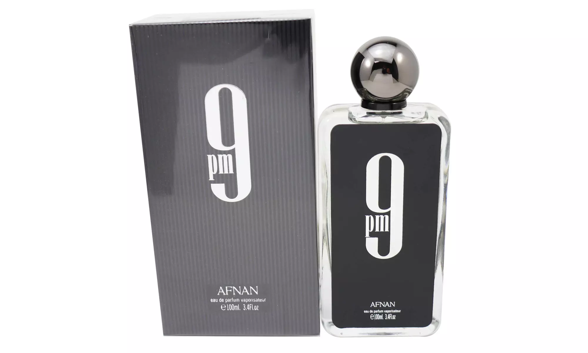 Afnan 9 PM By Afnan 3.4oz/100ml Edp Spray For Unisex New In Box - Primary Image