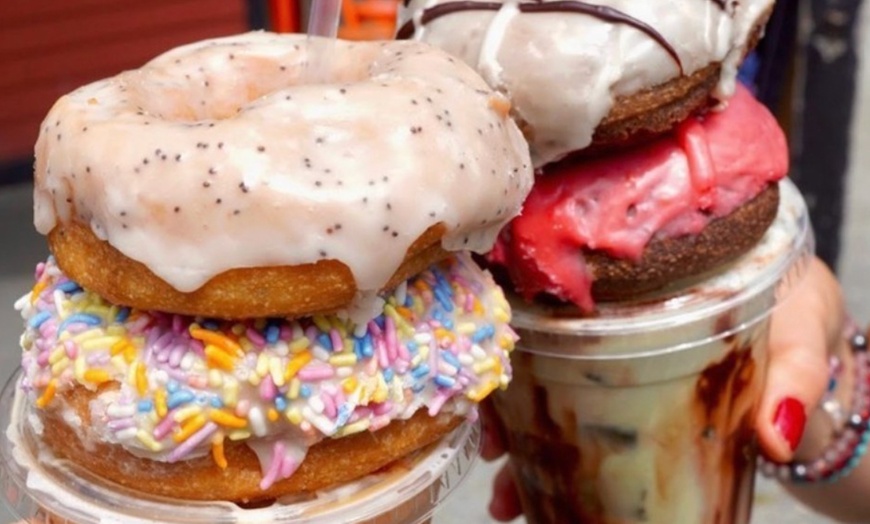 Image 15: Up to a Dozen Donuts, 4 Donuts & 2 Drinks or $50 to Spend