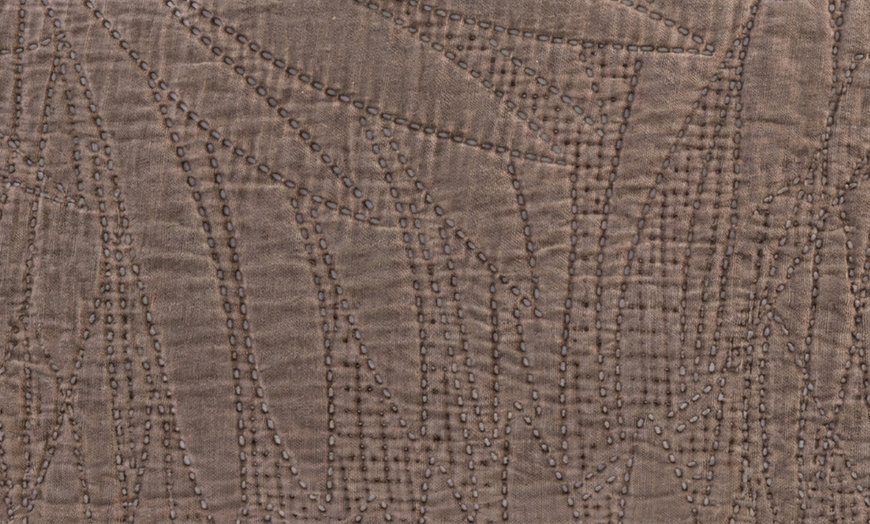 Image 6: Couvre-lit double « délavé à la pierre »