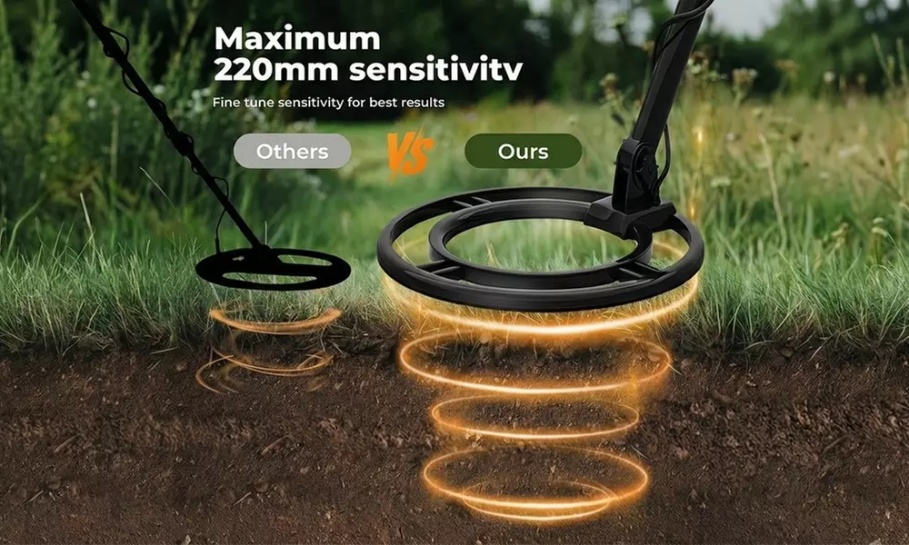 Traderight Professional Waterproof Metal Detectors