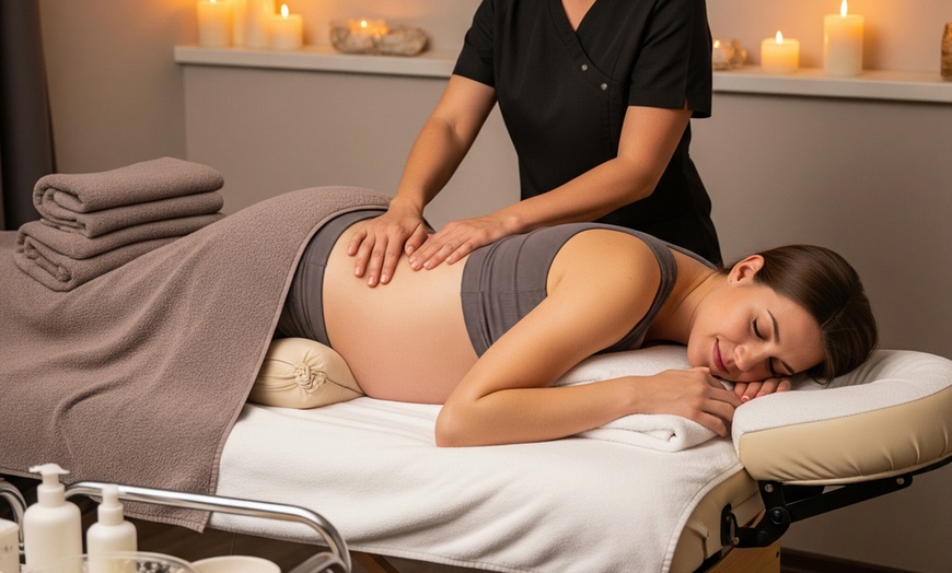Image 3: Rejuvenate with a Soothing 60 or 90-Minute Pregnancy Massage