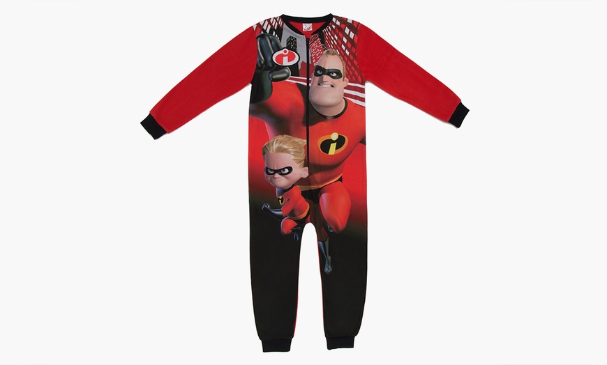 Image 2: Boys' Fleece Character Onesie